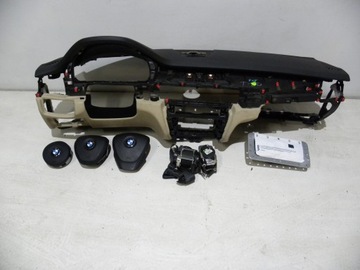 фото thumb №1, Bmw f15 x5 x6 приборная панель oyster консоль подушка безопасности ремни