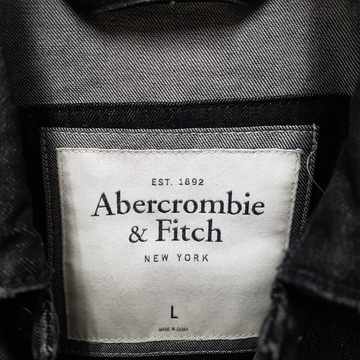 ABERCROMBIE & FITCH L мужская джинсовая куртка