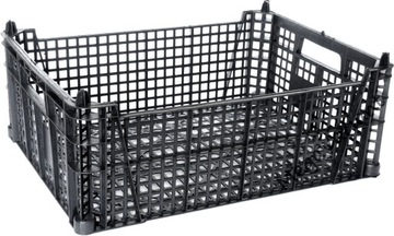 ПЛАСТИКОВАЯ КОРОБКА С РУЧКАМИ CASI BASKET КОРЗИНА 40X30X15 СМ SMART COURIER