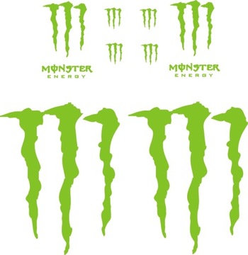 Наклейки XXL MONSTER CLAW ТЮНИНГ 313 АВТОМОБИЛЯ 313