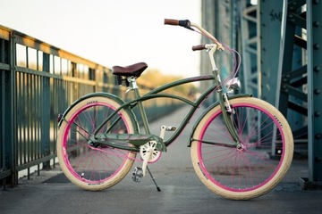 DESIGN A BIKE Beach CRUISER мужские RoyalBi 26 передач Shimano ретро цвета