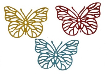 Scrapki Butterfly Лазурная бабочка набор бабочек