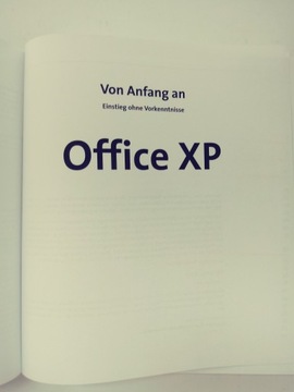 Office XP от Anfang и Einstieg DB+