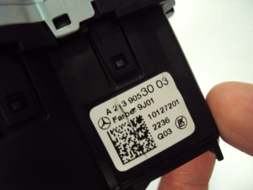 фото thumb №5, Перемикач світла mercedes w213 e-kl a2139053003