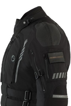 KURTKA TEKSTYLNA REBELHORN PATROL BLACK 3XL