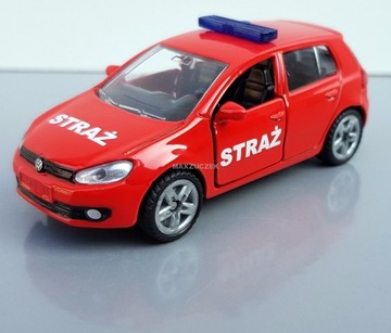 SIKU 1437 FIRE BRITAIN VW GOLF 2.0 TDI PL ВЕРСИЯ