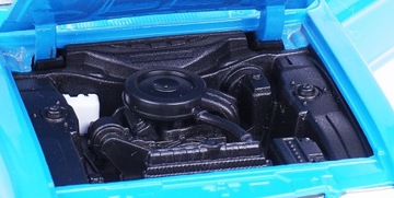FORD CAPRI 1969 ГОДА МОДЕЛЬ METAL WELLY 1:24 СИНИЙ