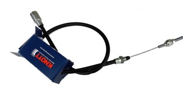 Linka Hamulcowa Cięgno Hamulca KNOTT 1530/1740mm Oryginalna 1.17 z gwintem