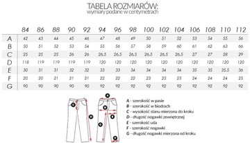 Spodnie Sztruksowe Męskie TANER r 104 cm/36 czarne