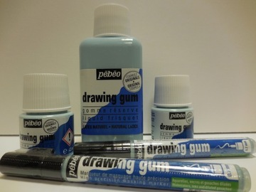 Pebeo акварельная маскирующая жидкость 250мл Drawing Gum