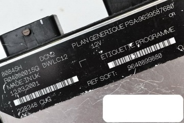 фото thumb №3, Бортовой компьютер peugeot 206 1.9 d r04080015g 9639587680