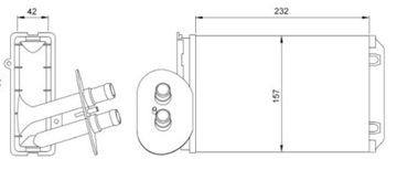 НОВЫЙ ОТОПИТЕЛЬ VW T4 T-4 TRANSPORTER 1.9 2.0 2.4