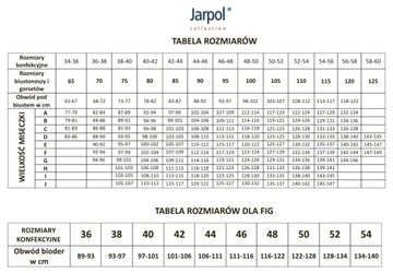 Biustonosz 115D BIAŁY Jarpol 602-5777