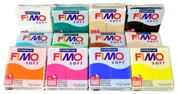 FIMO Мягкая термореактивная масса, Рождественский красный 8020-2P