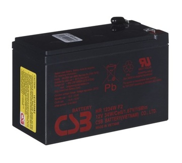 АККУМУЛЯТОР CSB 12V 9AH HR1234WF2 Источник питания ИБП rbc