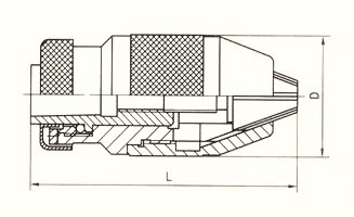 Сверлильный патрон B18 1-16мм + хвостовик МК2 + ключ