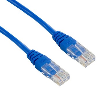 Сетевой кабель 4World CAT 5e UTP, 5 м | синий