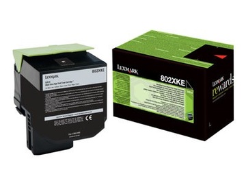 Тонер Lexmark 80C2XKE черный (черный)