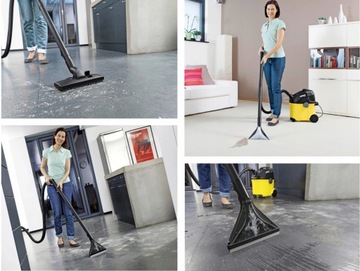 KARCHER SE 5100 МОЮЩИЙ ПЫЛЕСОС СУХОЙ/ВЛАЖНОЙ/СУХОЙ ЧИСТКА МЫТЬЯ ОБИВКИ