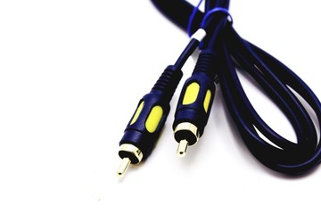 KABEL RCA CINCH WTYK - WTYK VITALCO ŁEZKA 5M