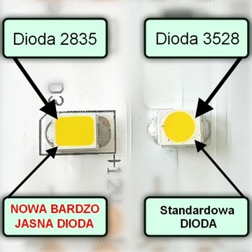 Taśma PREMIUM 300 LED 2835 5m Biała NEUTRALNA 55W