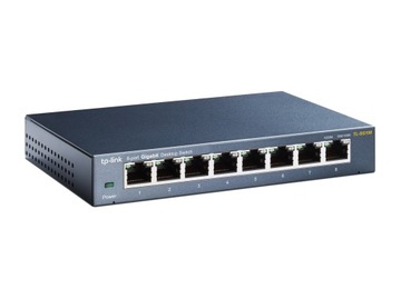 Коммутатор TP-LINK TL-SG108 (8x 10/100/1000 Мбит/с)