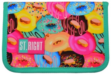 Пенал ST.RIGHT DONUTS с двойным клапаном