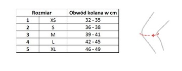 Стабилизатор колена с открытой надколенником