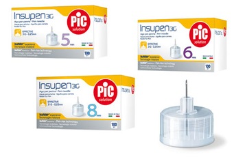 Иглы для ручки INSUPEN 31G - 0,25 мм х 8 мм