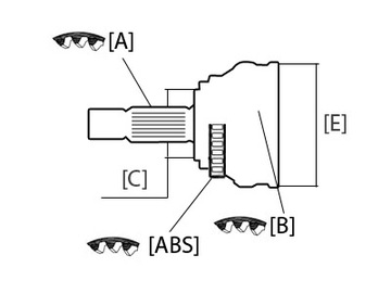 фото thumb №7, Шарнір вала hyundai santa fe, sonata 2000-2005