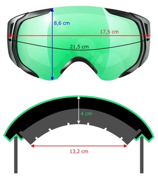 Чехол для лыжных очков ICE-Q Beskid-1 S3, чехол