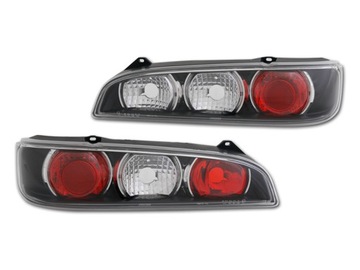 Лампа зад kpl 2szt чёрный lexus вид тюнинг fiat seicento 600 1998-2010 фото №1