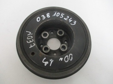 Leon 99-04 1.9 tdi колесо ременное 038105243 фото №1
