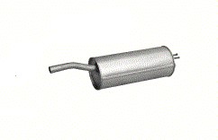 Глушитель конечный fiat doblo poj.1,2 00-09r. фото №1