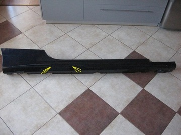 Права планка порогова - mercedes c клас w205 купе фото №1