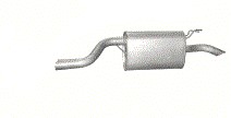Глушитель конечный fiat punto ii poj. 1,2 фото №1