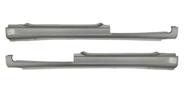 Berlingo partner 96-08 порог пороги комплект оцинковка левый + правый фото №1