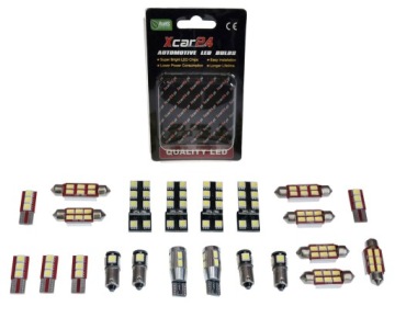 Audi A4 B6 Освещение внутренний + led