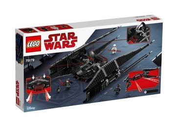 Колодки lego звездные войны 75179 истребитель tie kylo rena, фото