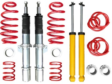 Adjustable suspension vw golf v 5 touran a3 8p, фото