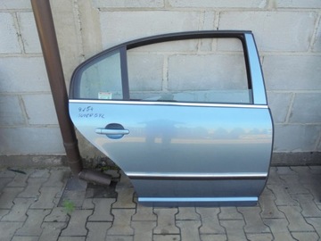 Дверь правая задняя skoda superb 1 рестайлинг 9154 - высылка -, фото