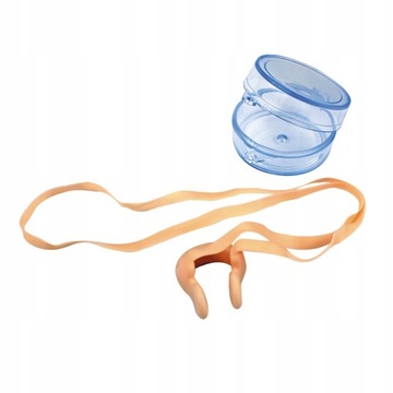 Plug nose clamp on nos clip nose with elastic band, фото