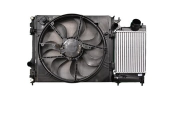 Set of radiators + fan nissan qashqai j11 renault kadjar 13 - 1.5 dci, фото