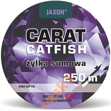 Line jaxon carat catfish 0, 45 mm x 250 m, фото