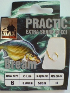 Set 3 packaging bream - bream number. 6 with the leader 10 pieces. japan, фото