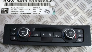Панель управления кондиционером bmw e81 e82 e87 e88 e90 e91 e92 9199260, фото