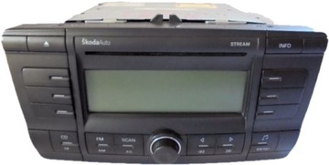 Skoda octavia 2 автомагнітоли cd skodaauto 1z0035161b, фото