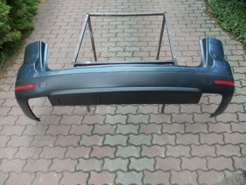 Rear bumper back volkswagen touareg 7l-, фото