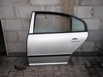 Двері ліві задні skoda superb 9102 - висилка -, фото