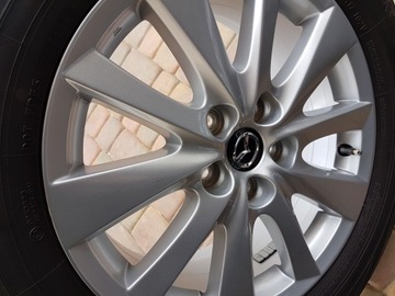 Wheels with tires mazda cx5, 17 goals, 5x114, 3, фото